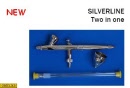 Harder & Steenbeck Aérographe Evolution Silverline 0.4 + 0.6 mm Two in One MEDIUM