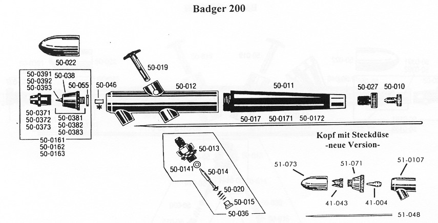 Fichier STL gratuit Support aérographe - Badger 200 🦡・Plan