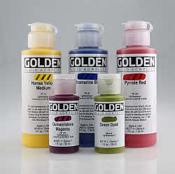 GOLDEN Fluid Acrylics