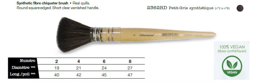 LEONARD Chiqueteur Synthetisch 2362 RD Vegan