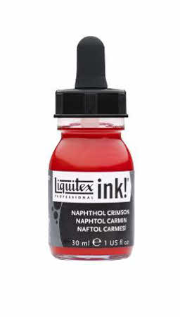 Color: GRATIS LIQUITEX INK Napthol Crimson 30 ml