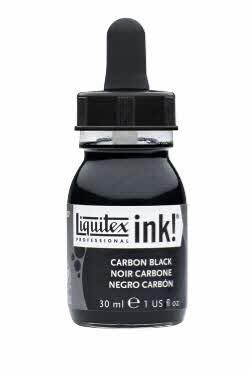 Color: GRATIS LIQUITEX INK Carbon black 30 ml