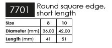 7701 round square edge stippling specialty brush restore chungking bristle escoda size