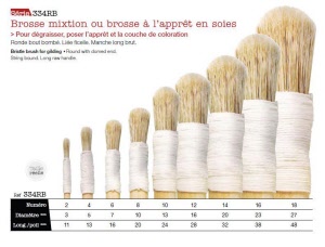 LEONARD Mixtionkwast Varkenshaar 334 RB