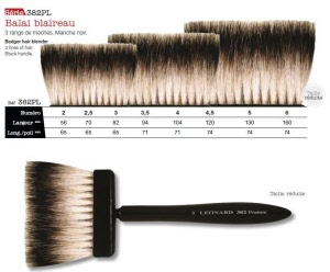 Leonard balai blaireau 382PL